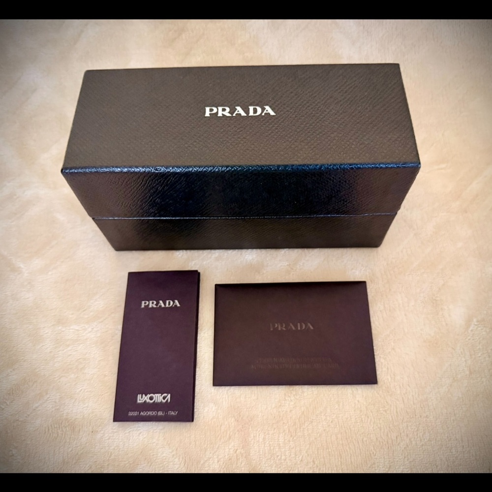 Prada Black Sunglasses Box
